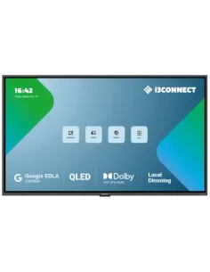 i3CONNECT Aspen 4 86 pulgadas 4K Android 15 EDLA y USB-C-1411740