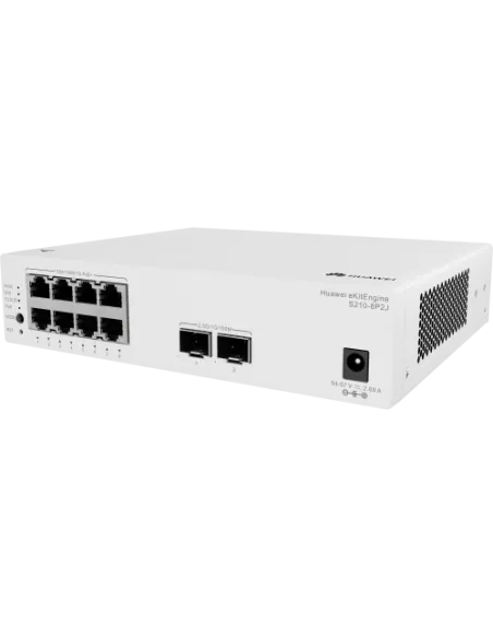 Switch PoE Huawei S210-4P8UN2X: 2.5G y 10GE SFP+ PoE L2