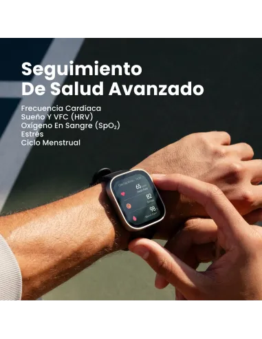 Amazfit Bip Max Carbon Gris: smartwatch GPS AMOLED 2,07