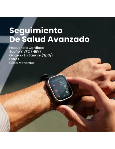 Amazfit Bip Max Carbon Gris: smartwatch GPS AMOLED 2,07