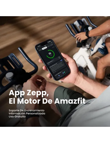 Amazfit Bip Max Carbon Gris: smartwatch GPS AMOLED 2,07