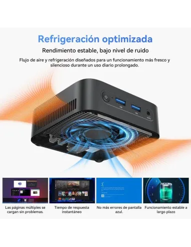 Mini PC Blackview MP50 AMD Ryzen 7 3700U: 16 GB y 512 GB SSD