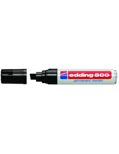 Edding 800-01 Marcador Permanente Negro