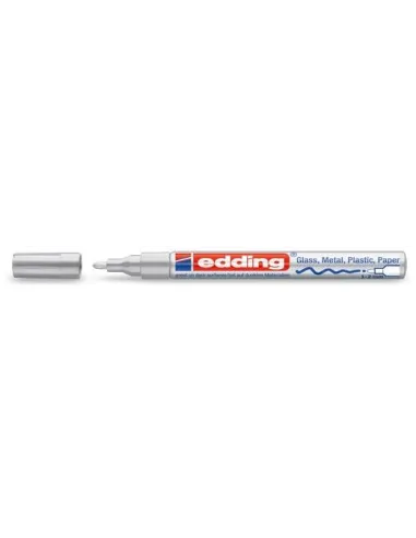 Edding 751-54 Marcador Permanente Plata
