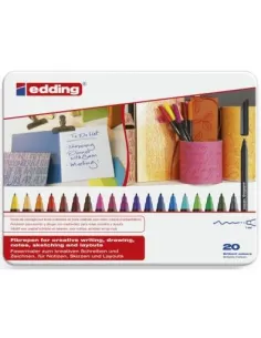 Edding 1200 Magenta Rotulador de Punta de Fibra de 1mm-1327570
