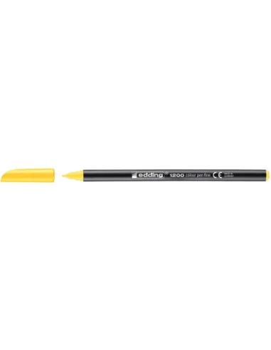 Edding 1200 Amarillo Rotulador de Punta de Fibra con Punta fina de 1mm