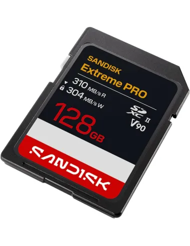 SanDisk Extreme PRO SDXC 128GB: tarjeta SD V90 UHS-II rápida