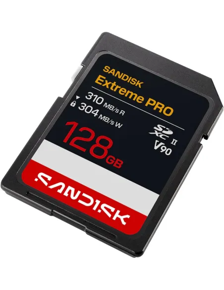 SanDisk Extreme PRO SDXC 128GB: tarjeta SD V90 UHS-II rápida