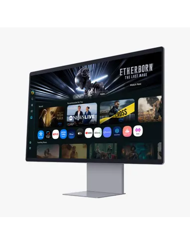Samsung M90SF: monitor OLED 4K 32" 165 Hz con USB-C 90W