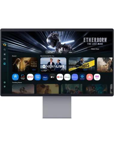 Samsung M90SF: monitor OLED 4K 32" 165 Hz con USB-C 90W