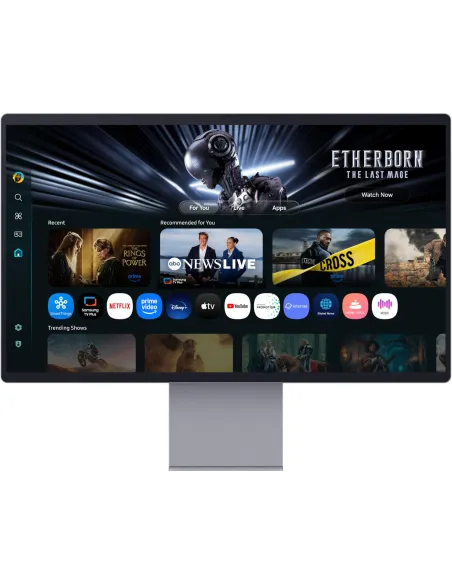 Samsung M90SF: monitor OLED 4K 32" 165 Hz con USB-C 90W