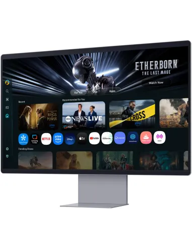 Samsung M90SF: monitor OLED 4K 32" 165 Hz con USB-C 90W