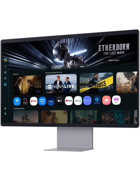 Samsung M90SF: monitor OLED 4K 32" 165 Hz con USB-C 90W