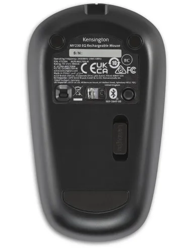 Kensington MY230 EQ Negro K75304WW | Ratón inalámbrico USB-C
