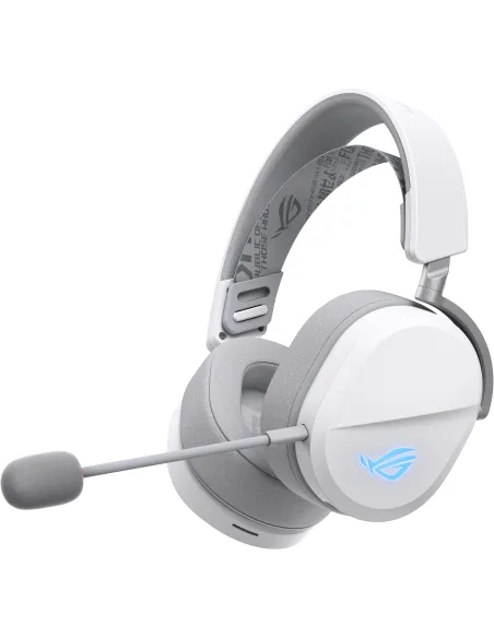 ASUS ROG Pelta White Edition Auriculares inalámbricos y con cable Bluetooth Gaming con retroiluminación multicolor