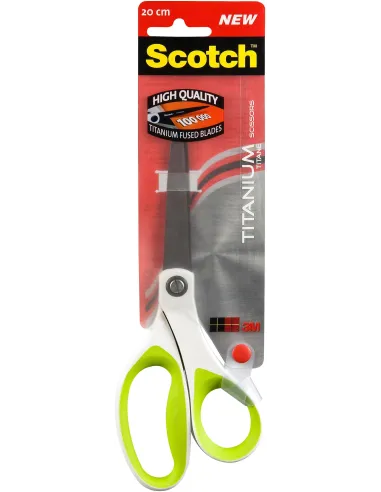 SCOTCH 1458T-MIX de Tijeras de Titanio 3M COLORES SURTIDOS