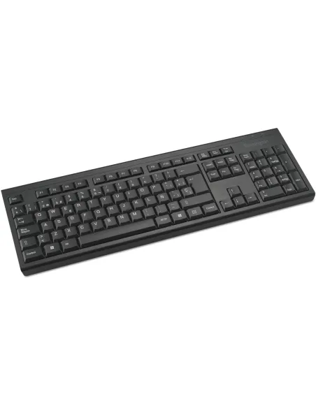 Kensington KB100 EQ Teclado Completo Alámbrico USB QWERTY Español Resistente a Derrames