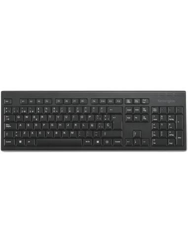 Kensington KB100 EQ Teclado Completo Alámbrico USB QWERTY Español Resistente a Derrames