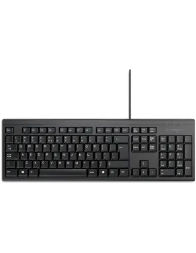 Kensington KB100 EQ Teclado Completo Alámbrico USB QWERTY Español Resistente a Derrames