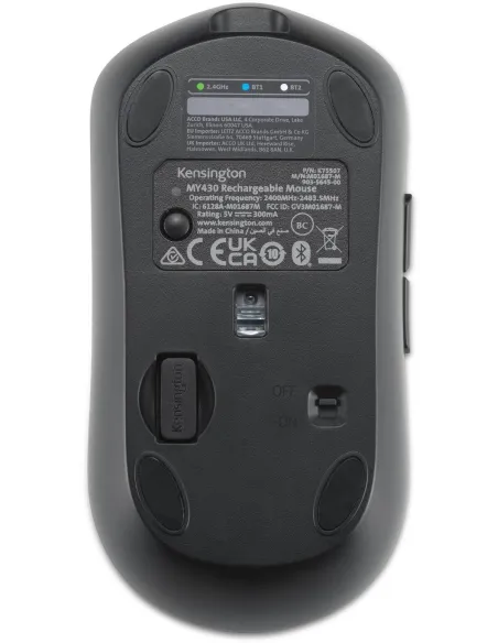 Ratón Kensington MY430 EQ Ratón Inalámbrico Recargable