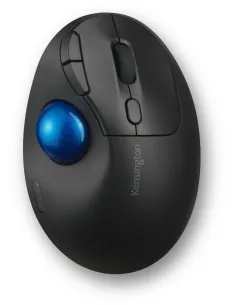 Kensington Pro Fit Ergo TB450 Ratón con Trackball 1600DPI Wireless Bluetooth Negro/Azul-1391279