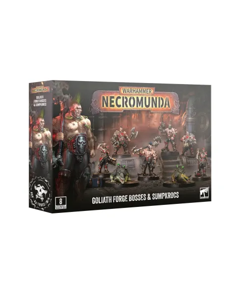 Forge Bosses and Sumpkrocs Goliath Necromunda Warhammer 40.000