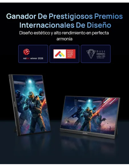 Monitor portátil Arzopa Z1FC 16,1" 144Hz IPS Full HD USB-C