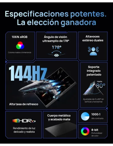 Monitor portátil Arzopa Z1FC 16,1" 144Hz IPS Full HD USB-C