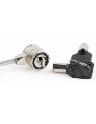 Gembird LK-K-01: cable antirrobo para portátil con llave