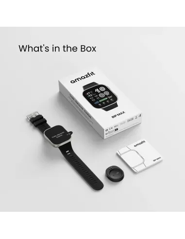 Amazfit Bip Max Dark Blue : smartwatch de 2,07 pulgadas