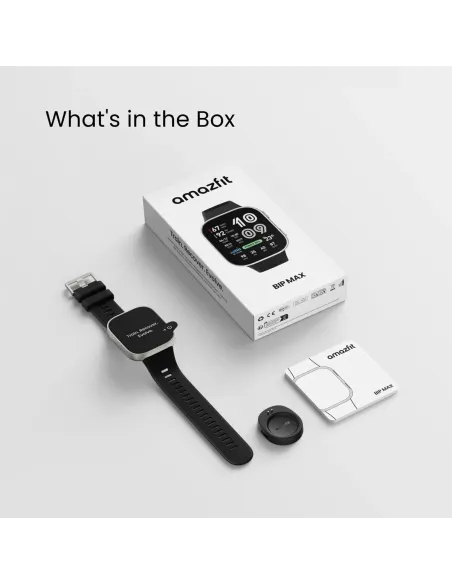 Amazfit Bip Max Dark Blue : smartwatch de 2,07 pulgadas