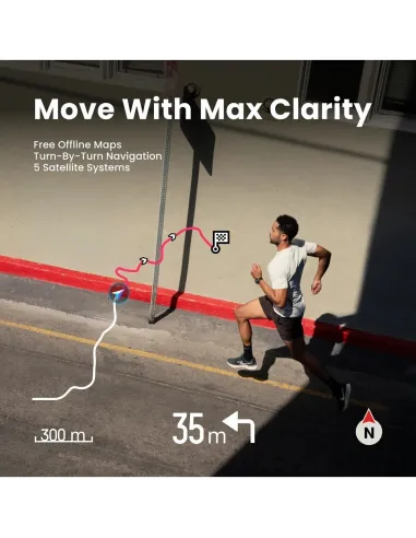 Amazfit Bip Max Dark Blue : smartwatch de 2,07 pulgadas
