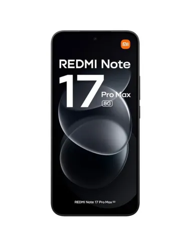 Xiaomi Redmi Note 17 Pro Max 5G 8GB 256GB 6.83" Negro móvil