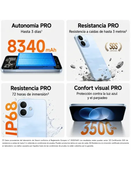 Xiaomi Redmi Note 17 Pro 5G 8GB 512GB Negro | móvil AMOLED