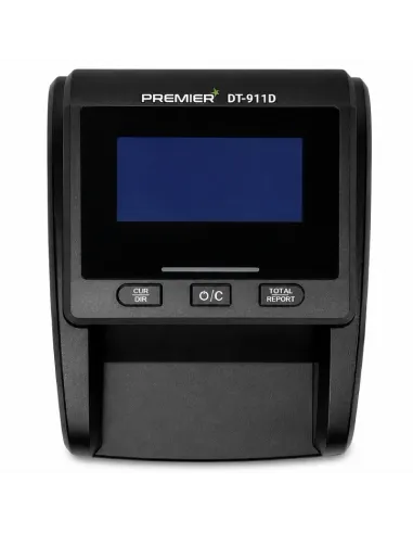 Premier DT-911D Detector de Billetes Falsos Negro