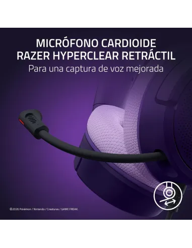 Auricular Razer Kraken V4 X Edición Pokémon Espeon & Umbreon
