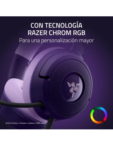 Auricular Razer Kraken V4 X Edición Pokémon Espeon & Umbreon