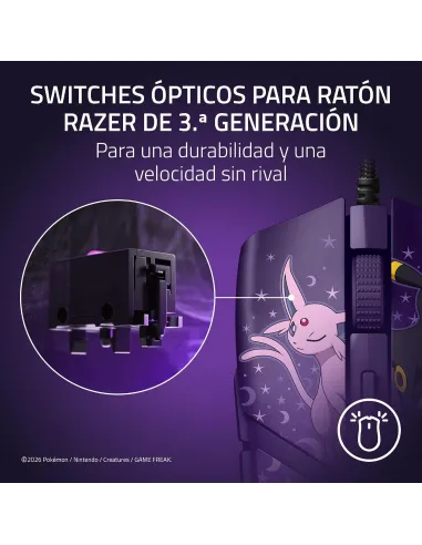 Razer Cobra Espeon & Umbreon Edition | Ratón gaming 58 g