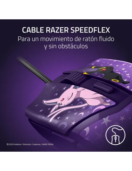 Razer Cobra Espeon & Umbreon Edition | Ratón gaming 58 g