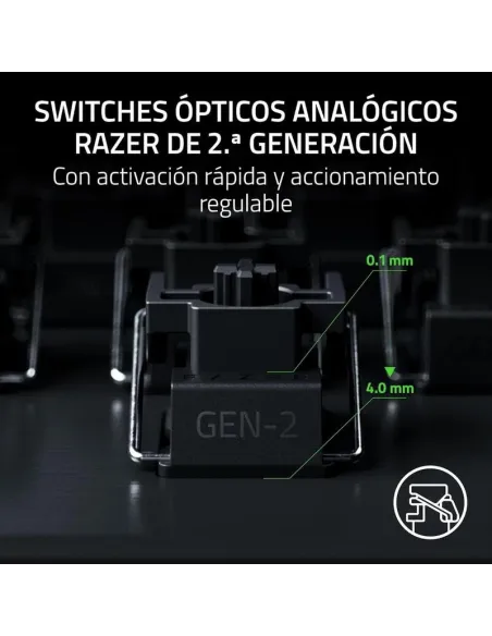 Teclado Razer Huntsman V3 Pro Low-profile TKL 8KHz gaming