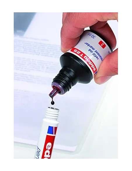 Edding T25-004: tinta verde para recargar rotuladores edding