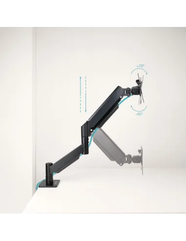 TOOQ DB1340TNR-B: soporte de monitor de mesa 13-34" VESA