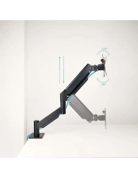TOOQ DB1340TNR-B: soporte de monitor de mesa 13-34" VESA