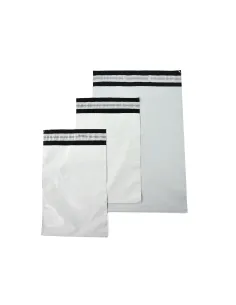 Bolsa de plástico opaco para envíos con cierre adhesivo 250X350+40 mm-1325907