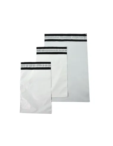 Bolsa de plástico opaco para envíos con cierre adhesivo 250X350+40 mm