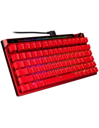ASUS ROG Falchion Ace 75 HE Lava Red: teclado gaming 75%