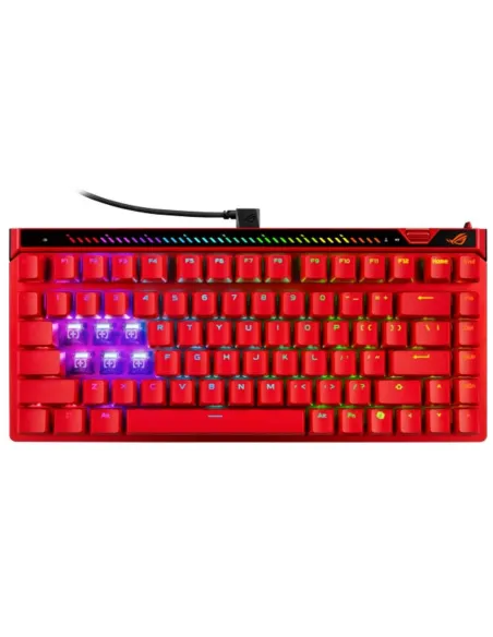 ASUS ROG Falchion Ace 75 HE Lava Red: teclado gaming 75%