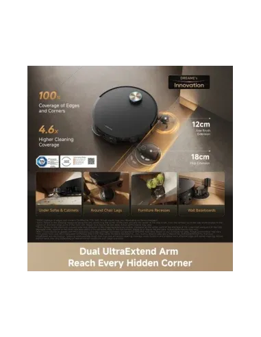 robot aspirador Dreame X60 Pro Master con fregado caliente