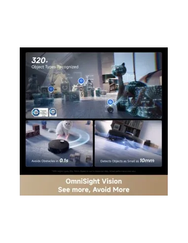 robot aspirador Dreame X60 Pro Master con fregado caliente