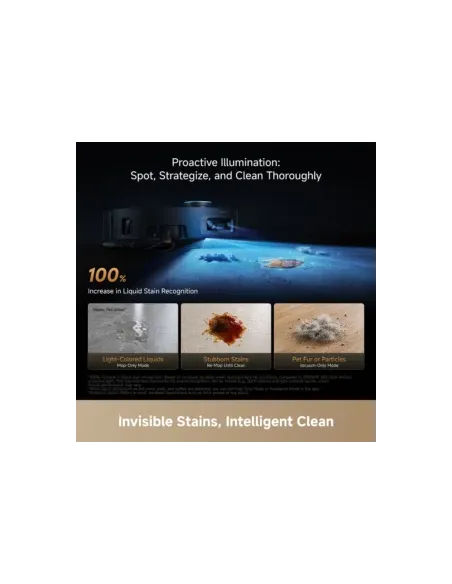 robot aspirador Dreame X60 Pro Master con fregado caliente